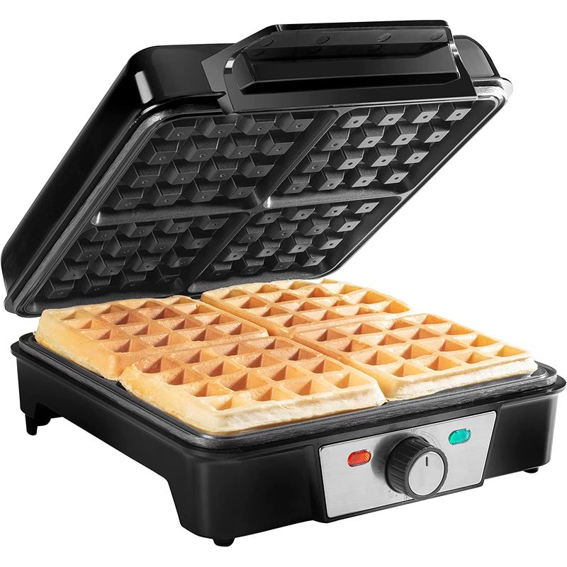  ٥륮 åե᡼ ͳ 4 ʥץ CucinaPro Four Square Belgian Waffle M...