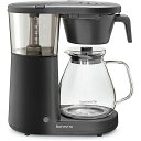 ボナビータ コーヒーメーカー ガラスカラフェ 8カップ BPAフリー メトロポリタン Bonavita Metropolitan 8 Cup Drip Coffee Maker Machine, One-Touch Pour Over Brewing with Glass Carafe, Hanging Filter Basket, 1500 Watt, BPA Free, BV1901PW