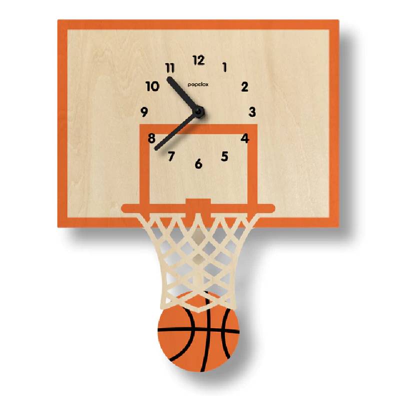 EH[NbN oXPbg{[ ؐ Ebh Uq v Ǌ| _ [X Modern Moose basketball pendulum clock