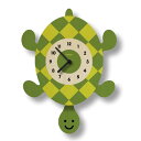 ウォールクロック カメ 木製 ウッド 振り子 時計 壁掛け モダン ムース Modern Moose turtle pendulum clock