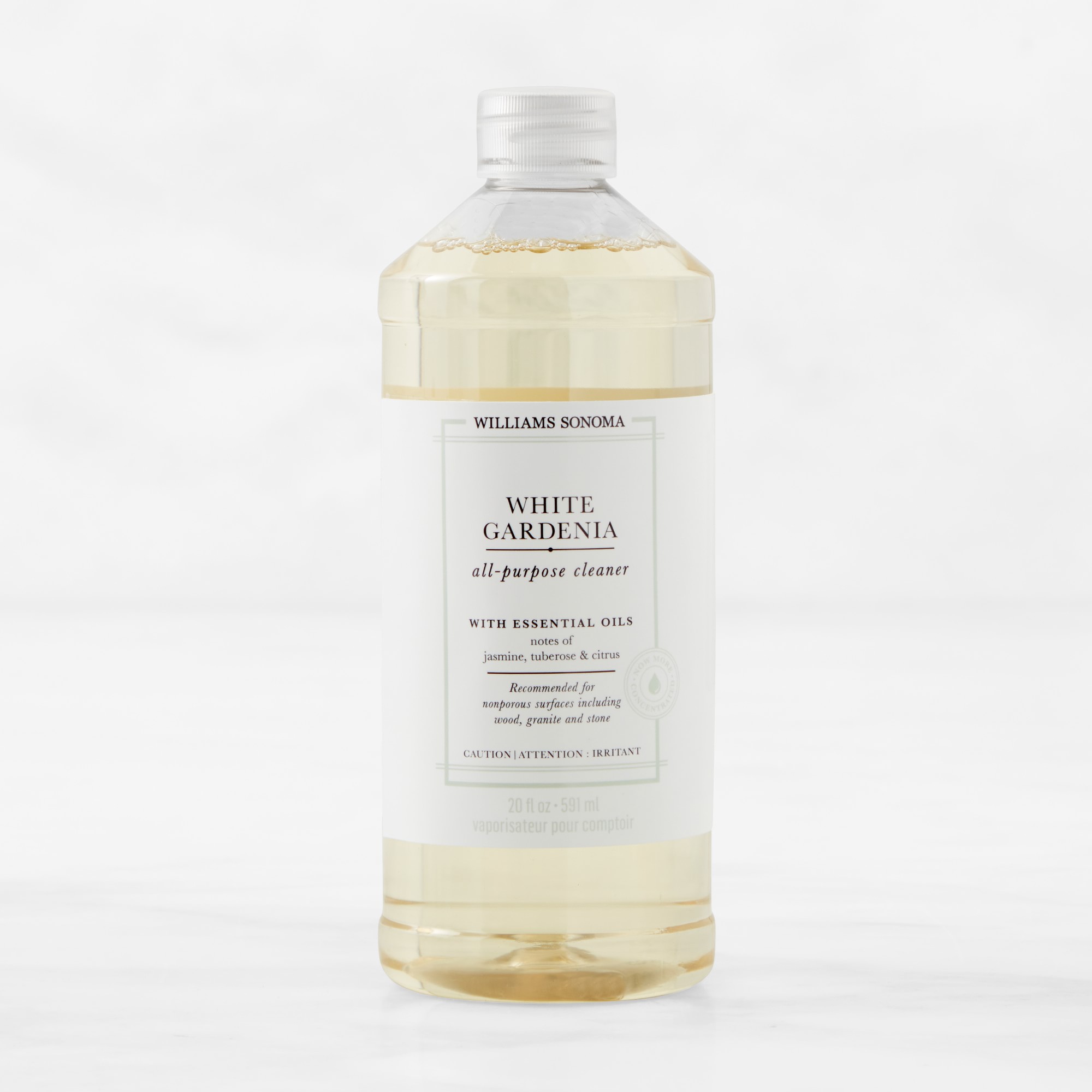 ウイリアムズ ソノマ マルチクリーナー 591ml エッセンシャルオイル ホワイトガーデニア Williams Sonoma White Gardenia All-Purpose Cleaner