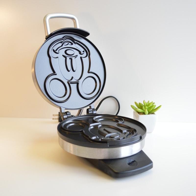 家庭用 ディズニー クラシック ミッキーマウス ワッフルメーカー Disney DCM-1 Classic Mickey Waffle Maker, Brushed Stainless Steel 家電