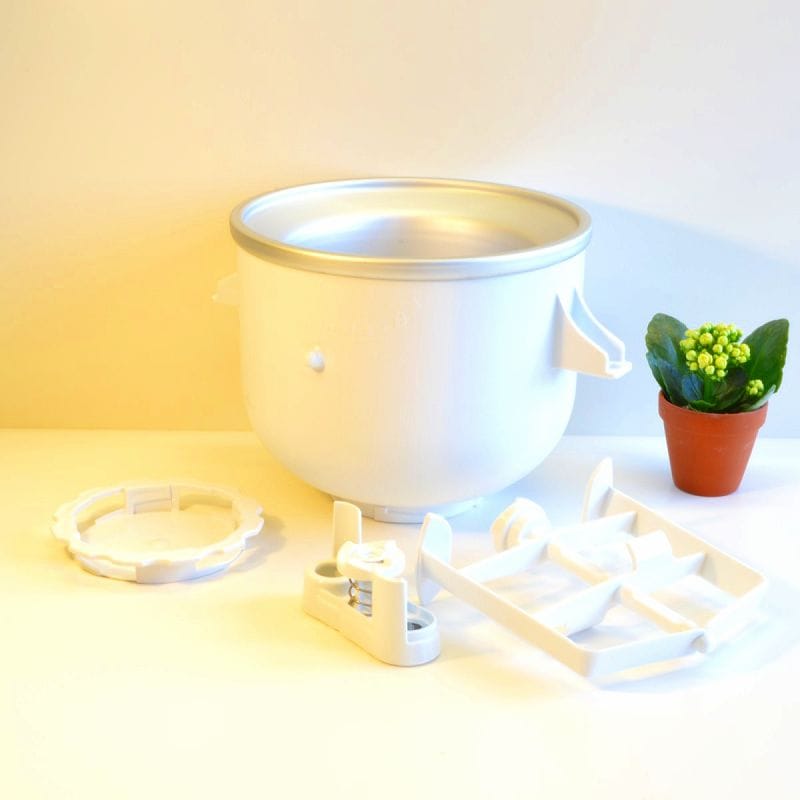 キッチンエイド スタンドミキサー用 アイスクリームメーカー アタッチメント KitchenAid KICA0WH Ice Cream Maker Attachment