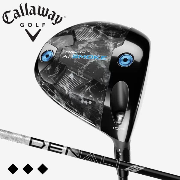 キャロウェイ パラダイム Ai スモーク トリプルダイアモンド ドライバー USモデル （プロジェクトX DENALI BLACK シャフト） / Callaway Paradym ai Smoke