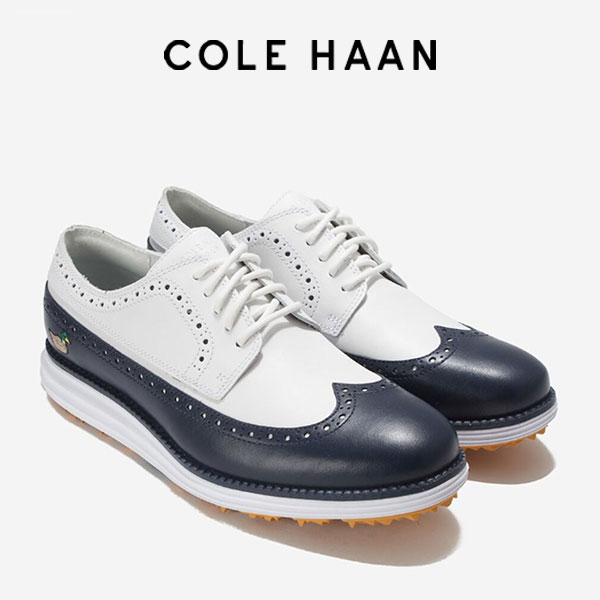 COLE HAAN コールハーン 2024年モデル ゴルフシューズ スパイクレス レザー 牛革 オリジナルグランド ウィングオックス ゴルフ / 並行輸入