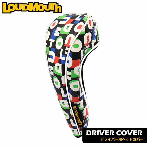 2025年春夏 ラウドマウス ゴルフ ヘッドカバー ドライバー用 メンズ レディース LM-HC0018/DR / Loudmouth