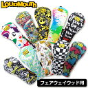 ラウドマウス ゴルフ 撥水 軽量生地 ヘッドカバー フェアウェイ用 メンズ レディース キャットハンド型 LM-HC0019CH/ FW / Loudmouth