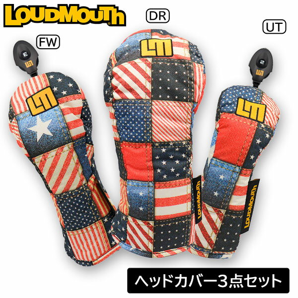 ドライバー、フェアウェイウッド、ユーティリティ、3点セット 統一感のあるスタイリッシュな見た目に仕上がります。 個別に購入する手間を省きたいお客様のために ドライバー、フェイアウェイウッド、ユーティリティの3点セットをご用意しました。 このセットでスムーズにお買い物をお楽しみいただけます。 ●日本正規品 / 2025年秋冬モデル ●セット内容（ドライバー用x1、フェアウェイウッド用x1、ユーティリティ用x1） ●素材：撥水加工ポリエステル カラー：449ビンテージアメリカン(VintageAmerican) ※生地の裁断によってはお届けする商品のデザインが 写真のものとは異なる場合がありますので 予めご了承くださいませ。有限会社サンヴァリィ（アルファゴルフ）はラウドマウスのキャディバッグやヘッドカバーなど アクセサリー類を企画・製造しております。 企画・製造会社だからできる品揃え、バリエーション！ 他店では見ないレアな柄も取り揃えておりますので、是非ご覧ください！