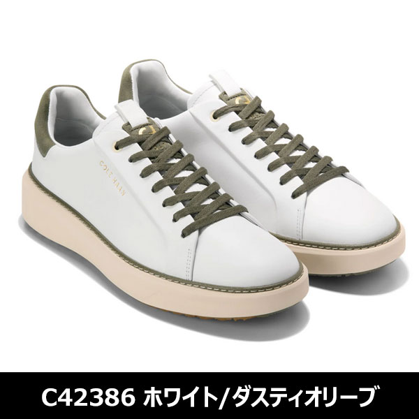 COLE HAAN コールハーン 2026年モデル ゴルフシューズ スパイクレス グランドプロ トップスピン ゴルフ C42386 / カジュアル レザー 並行輸入