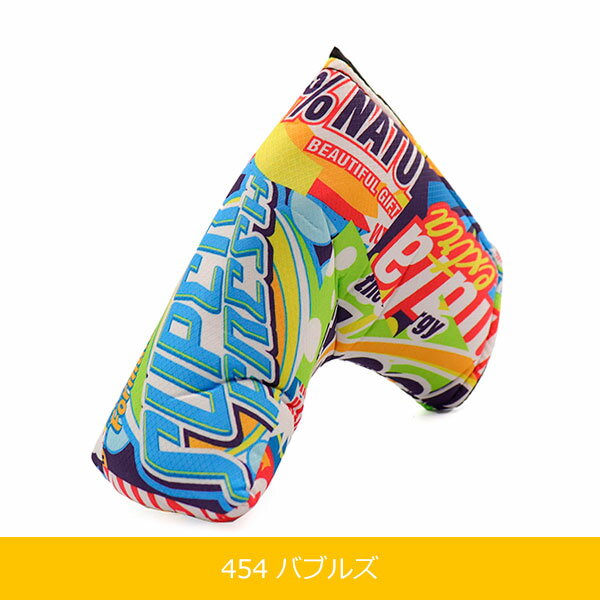 ラウドマウス ゴルフ パターカバー ピン型 / ブレード型用 ヘッドカバー メンズ レ...