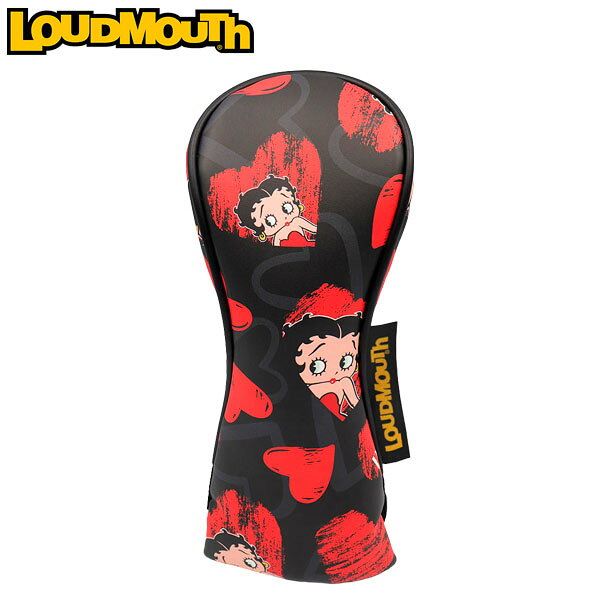 ベティコラボ ラウドマウス ゴルフ ヘッドカバー ユーティリティ用 LM-HC0024/UT / Loudmouth x Betty Boop