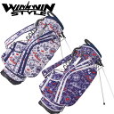 ウィンウィンスタイル ゴルフ スタンド キャディバッグ ラッキーキャラクター / 軽量スタンド スタンドバッグ スタンド式 WINWIN STYLE LUCKY...