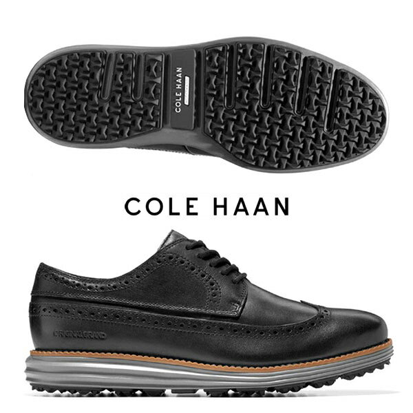 COLE HAAN コールハーン 2023年モデル ゴルフシューズ スパイクレス オリジナル ウィング オックスフォード ゴルフ / 牛革アッパー カジュアル 軽量 並行輸入