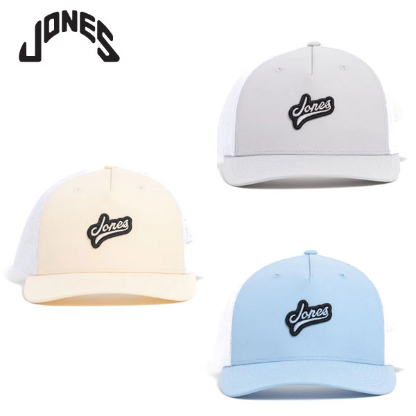 ジョーンズ ゴルフ キャップ / アジャスタブル サイズ調整可能 / スクリプト アスレチック カーブド メッシュ USモデル / JONES