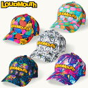 【23年秋冬】ラウドマウス ゴルフ キャップ メンズ レディース ユニセックス 773921 2023FW 773-921 / LOUDMOUTH 柄 派手柄 帽子 キャップ 日除け