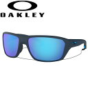 オークリー プリズム サファイア 偏光レンズ スプリットショット サングラス OO9416-0464 USモデル スタンダードフィット OAKLEY PRIZM SAPPHIRE POLARIZED SPLIT SHOT / マットトランスルーセントブルー