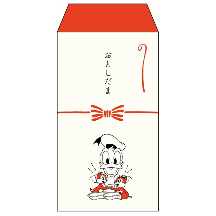 ディズニードナルド&チップ&デール お年玉ぽち袋(水引) [796695]