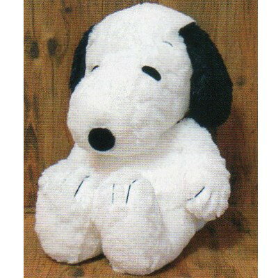 Snoopy - スヌーピー ぬいぐるみ L 黒 HUGHUGシリーズ 077400