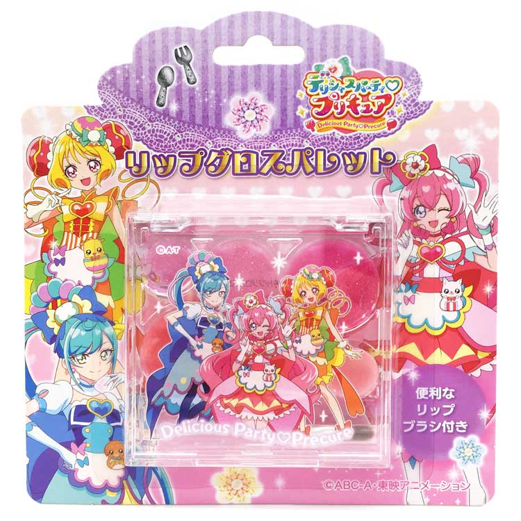 デリシャスパーティプリキュア リップグロスパレット チェリーピンク 399646