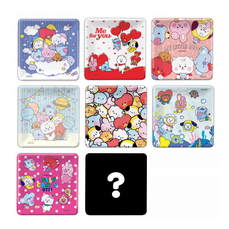 [中身はランダム]BT21 プレートコレクション2 皿 トレイ 539436のサムネイル