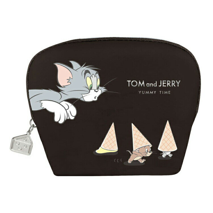 トムとジェリー ティッシュポーチ(ブラック) TOM and JERRY ティッシュケース 小物入れ 097938