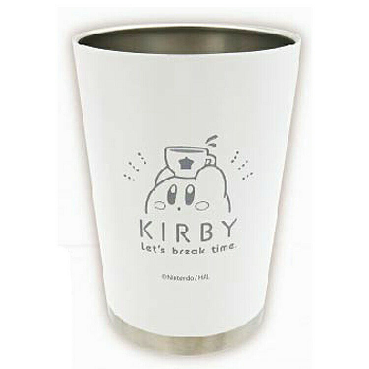 星のカービィ ステンレスタンブラーL WHITE 893549 保温保冷 たっぷり容量 リニューアル 2way仕様 kirby 任天堂のサムネイル