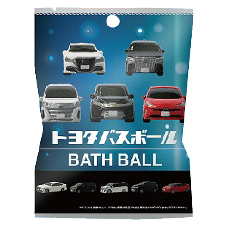 中身はランダム トヨタ バスボール 059748 入浴剤 車 玩具 TOYOTA