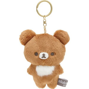 リラックマ ぶらさげぬいぐるみ チャイロイコグマ NEW BASIC RILAKKUMA ぬいぐるみキーホルダー マスコット