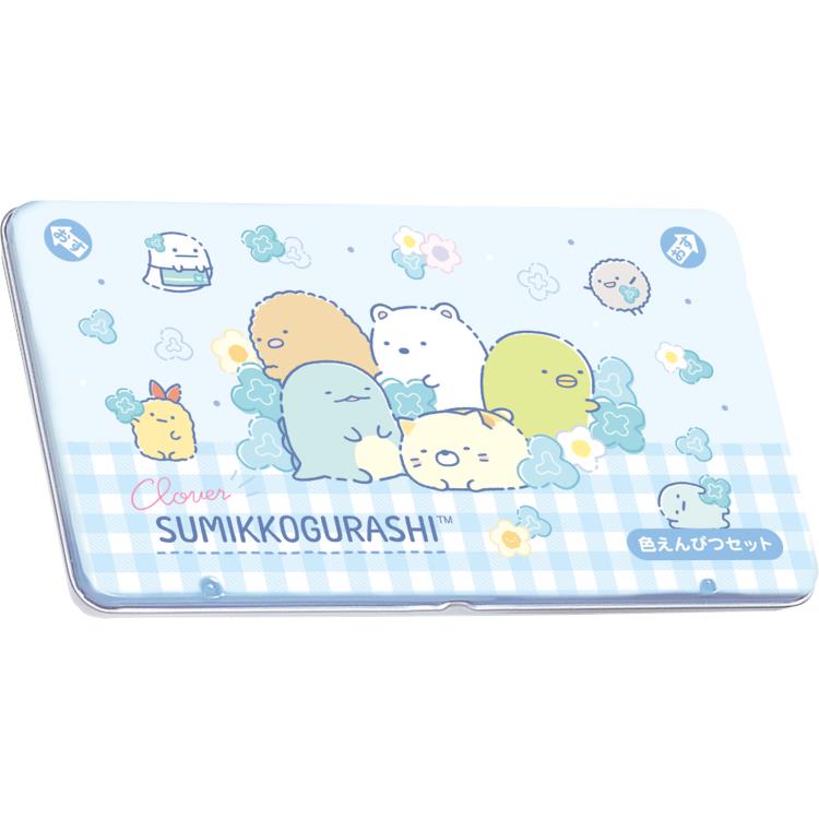 すみっコぐらし 色えんぴつセット ゴーゴースクール 新入学 12色 入園入学