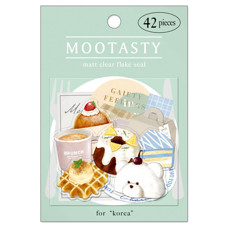 MOOTASTY ムーテイスティーシール 韓国カフェ 710