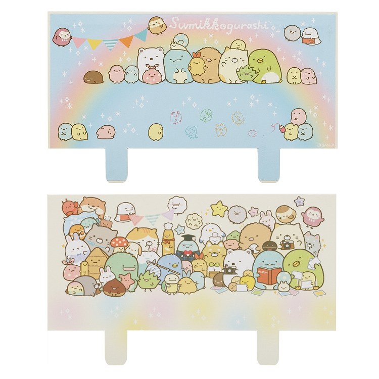 すみっコぐらし すみっコだんだんシェルフ おへやのすみっこおかたづけ すみっコぐらしコレクション ディスプレイ 収納ケース 収納棚 コレクションケース てのりぬいぐるみ収納 お片付けボックス [3]