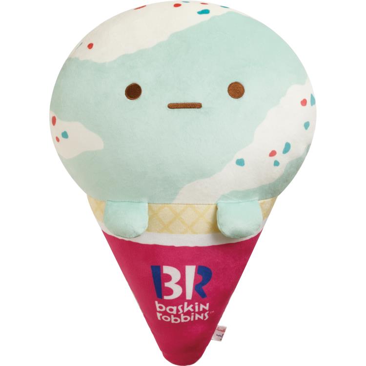 すみっコぐらし×サーティワンアイスクリーム スーパーもーちもちクッション たぴおか ポッピングシャワー すみっコぐらしコレクション もちもち ぬいぐるみ アイス型 ポケット付のサムネイル