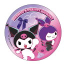 クロミ 蓄光缶バッジ アップ 光るバッジ かんバッジ KUROMI'S PRETTY JOURNEY 200481