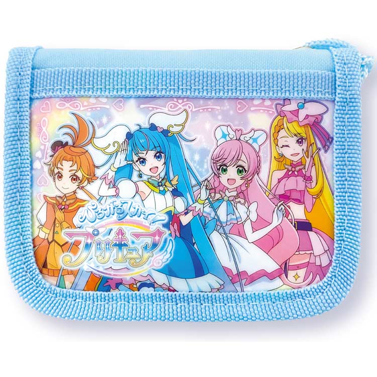 ひろがるスカイ！プリキュア RFウォレット ブルー 女の子 子供 キッズ さいふ 財布 180318