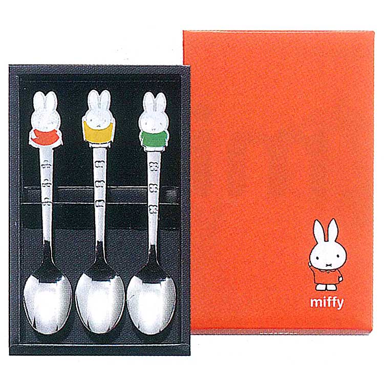 ミッフィー おともだちスプーン3Pセット 503226 ギフト miffy