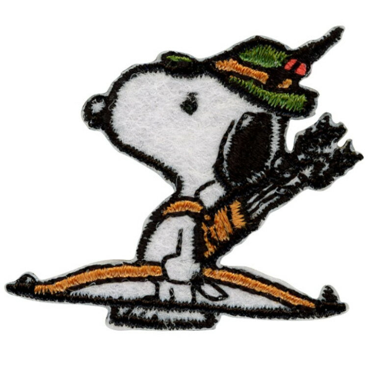 スヌーピー シールワッペン ハント 086045 PEANUTS ピーナッツ ソーイング