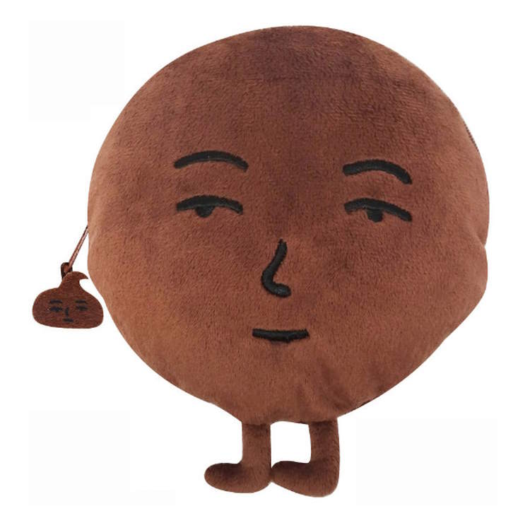 カントリーマアムチョコまみれ ぬいぐるみポーチ B コインケース コインポーチ 小物入れ お菓子シリーズ 557324