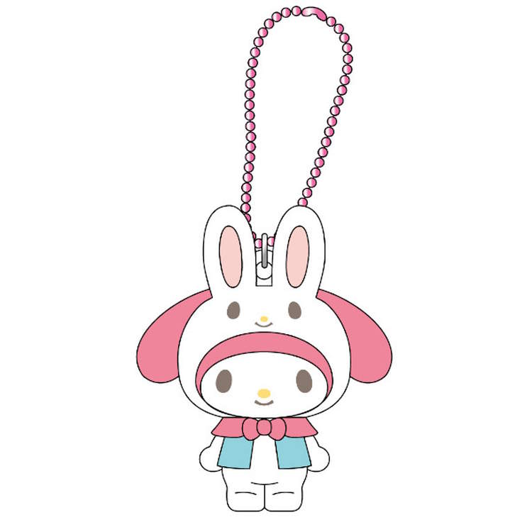 マイメロディ PVCマスコット3 マスコット キーホルダー 着ぐるみ きぐるみ 557515