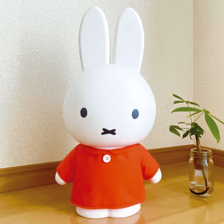 乐天商城 - ミッフィー ちょきんばこMEGA お洋服2枚セット(レッド&花柄) 112911 メガサイズ ビッグ フィギュア 貯金箱