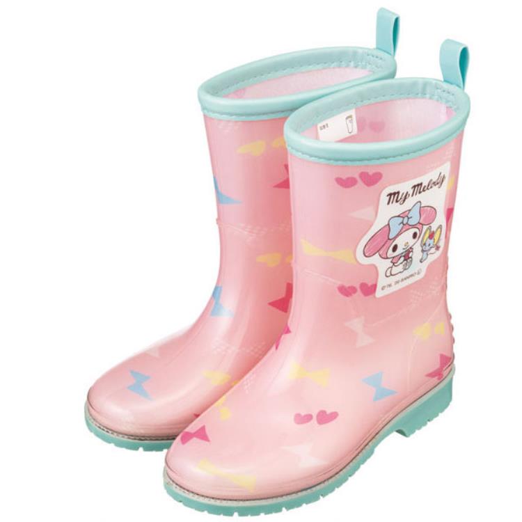 送料無料 マイメロディ RIBT3 レインブーツ 18cm おやつタイム ピンク 長靴 子供用 キッズ