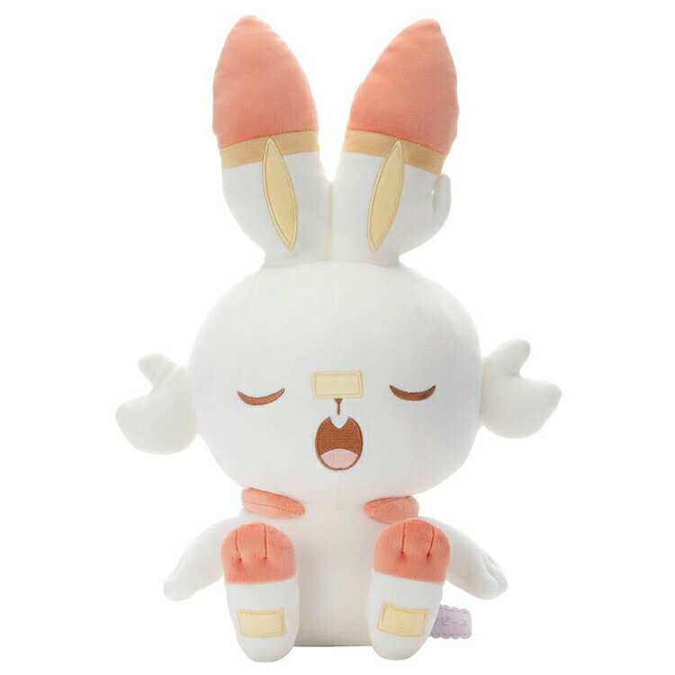 乐天商城 - ポケットモンスター ぬいぐるみ おやすみVer. ヒバニー すやすや キュート ぬいどり ぬい撮り