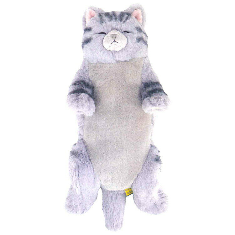乐天商城 - ひざねこ すやすやぬいぐるみ サバシロ 048229