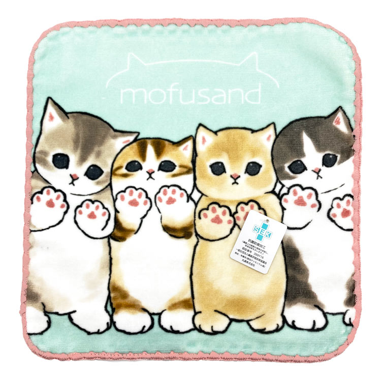 mofusand ミニタオル ぎゅっぱー 799651 モフサンドのサムネイル