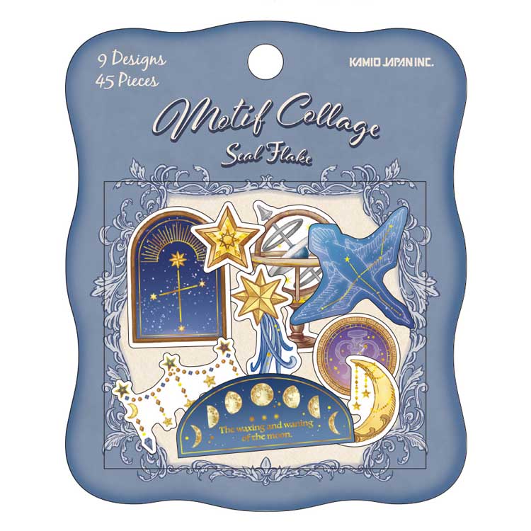 Motif Collage シールフレーク PLANET 152441