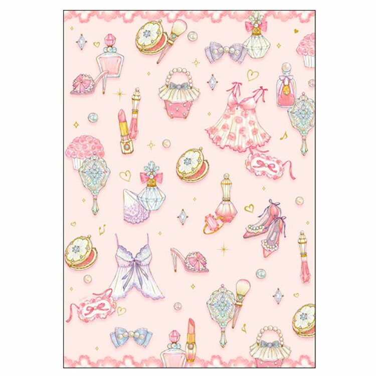 たけいみき B6ノート フェミニンコスメ 157196 Miki Takei Collection クローズピン