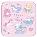 CLEAR TEA TIME ちびタオル ミニタオル ぷちタオル ハンカチタオル 手拭き エチケット 新学期 158245