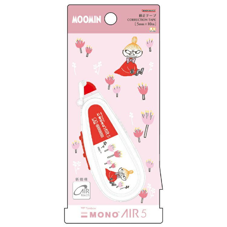 ムーミン モノエアー修正テープつめ替えタイプ A MOOMIN トンボ MONOAIR 5mm幅 詰め替えタイプ 725406