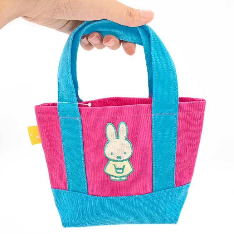 ミッフィー P刺繍ミニバッグ ミッフィーちょこん 016847 miffy ディックブルーナ