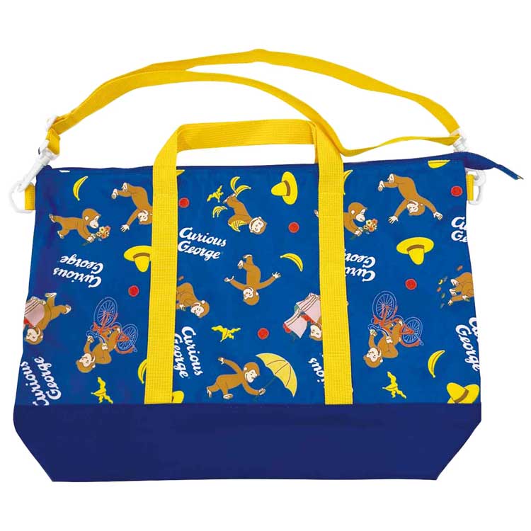 おさるのジョージ 撥水2WAYショルダーバッグ ブルー 420263 入園入学 男の子