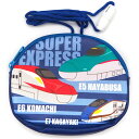 SUPER EXPRESS ネックパース ブルー 417300 新幹線 こまち はやぶさ かがやき ネックポーチ 財布 小銭入れ